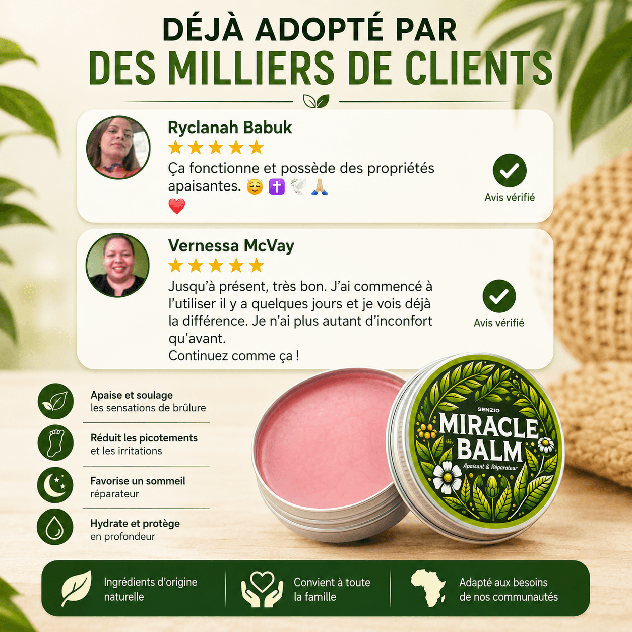 NeuroConfort™ Baume Naturel