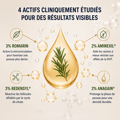 Bodywise – Sérum de Croissance Cheveux & Barbe